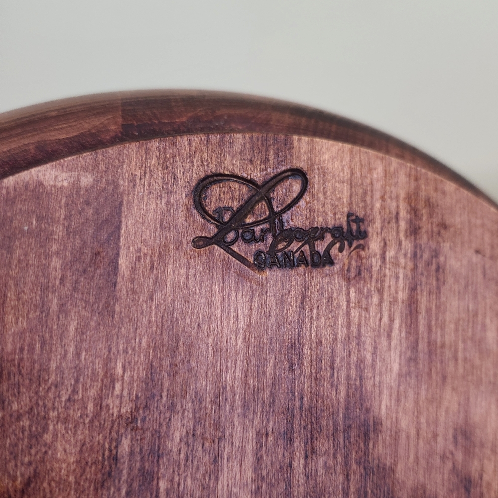 Baribocraft Bowl Maple Wood Canada 9" - Picture 5 of 7